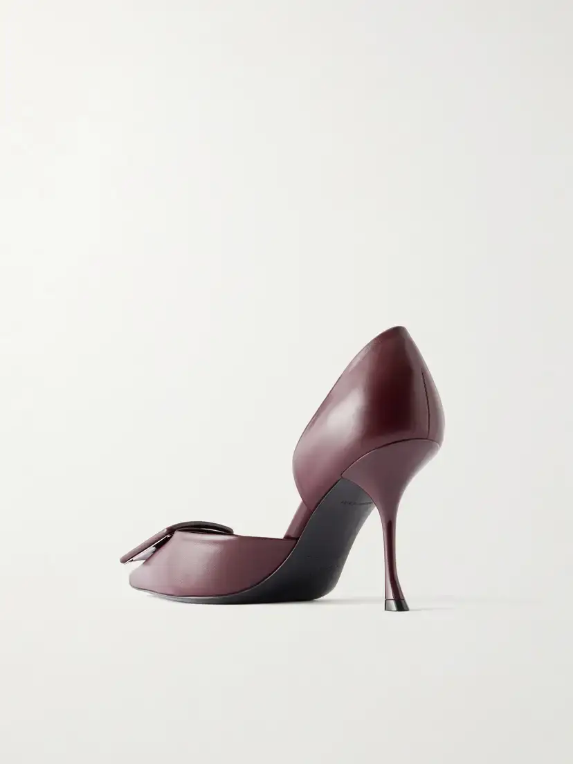 Roger Vivier Ville Dorsay 85 Leather Pumps | Thumbnail 3 Roger Vivier Ville Dorsay 85 Leather Pumps | Thumbnail 3