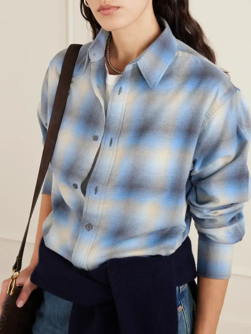 Matteau Checked Cotton-flannel Shirt | Thumbnail 3 Matteau Checked Cotton-flannel Shirt | Thumbnail 3