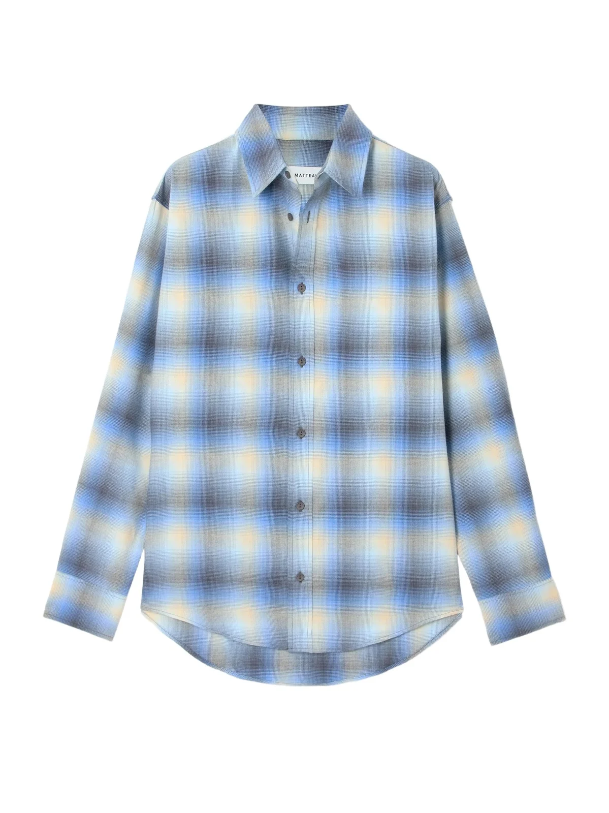 Matteau Checked Cotton-flannel Shirt