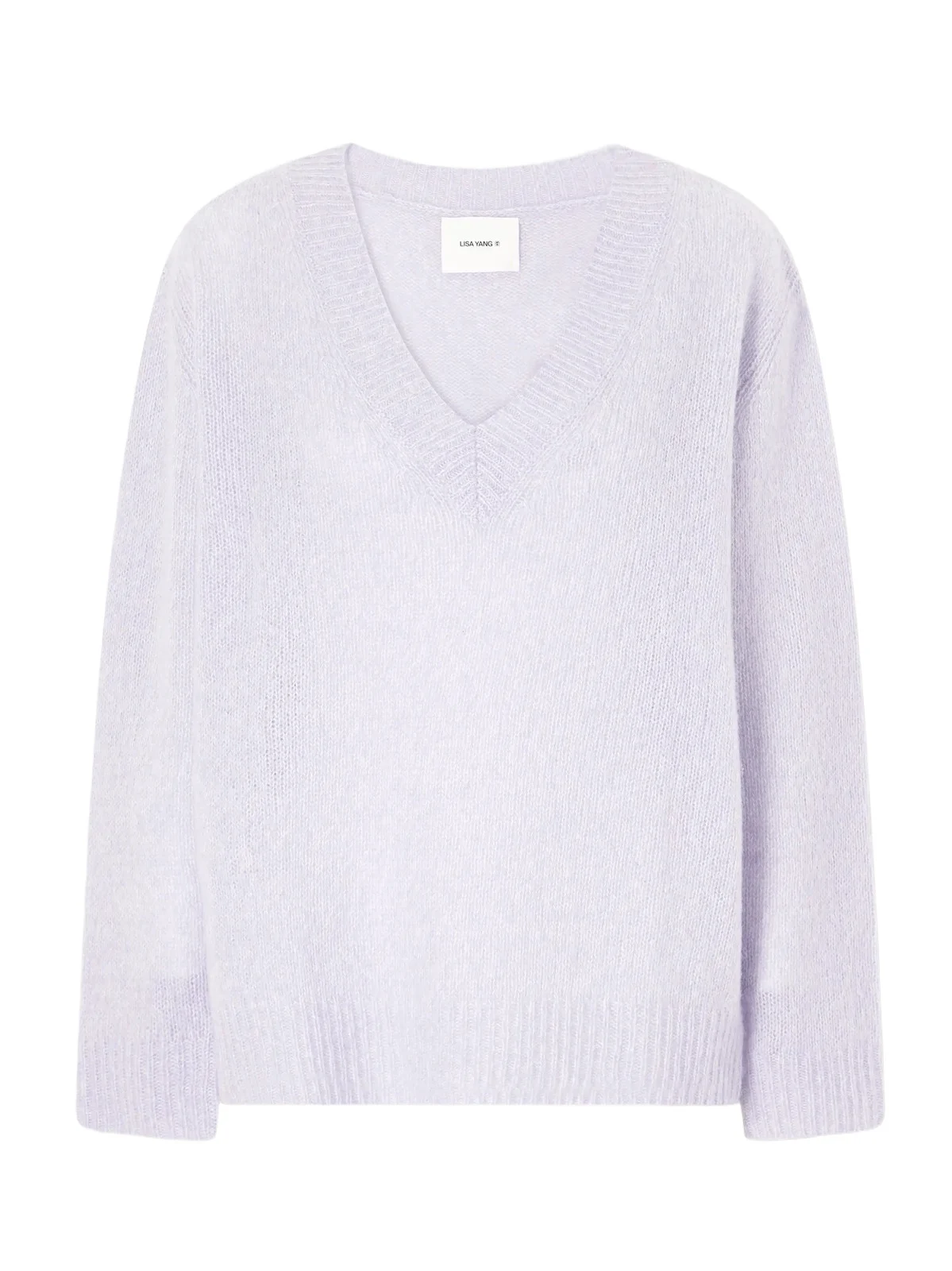 Leona Cashmere And Silk-blend Sweater - Purple Leona Cashmere And Silk-blend Sweater - Purple