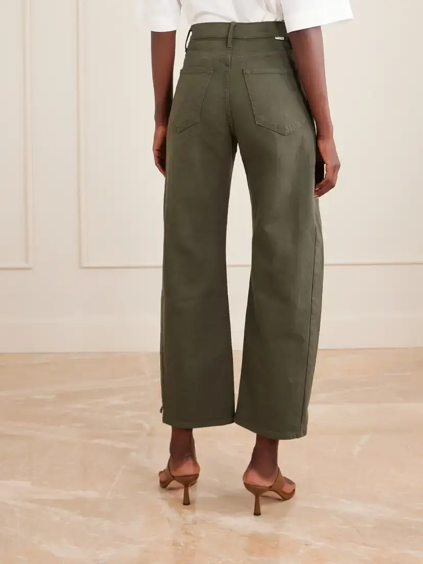 Mother The Half Pipe Flood High-rise Barrel-leg Jeans | Thumbnail 4 Mother The Half Pipe Flood High-rise Barrel-leg Jeans | Thumbnail 4