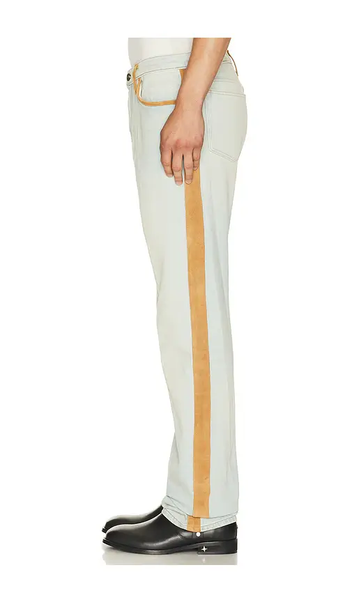 Austin Post Leather Edge Highland Slim Cut Jean | Thumbnail 12 Austin Post Leather Edge Highland Slim Cut Jean | Thumbnail 12