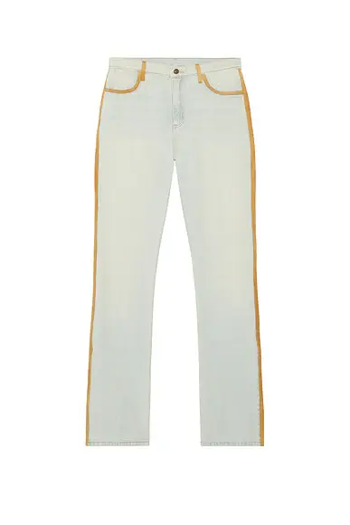 Austin Post Leather Edge Highland Slim Cut Jean | Thumbnail 5 Austin Post Leather Edge Highland Slim Cut Jean | Thumbnail 5