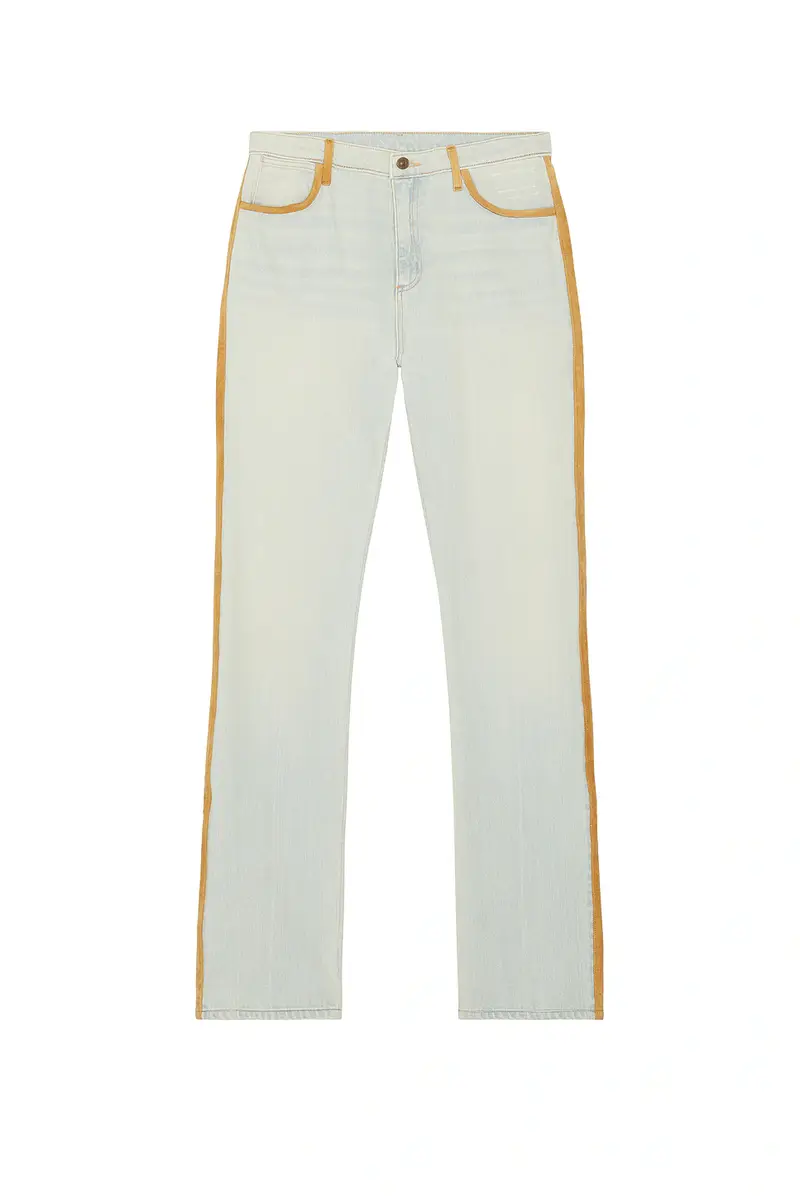 Austin Post Leather Edge Highland Slim Cut Jean | Thumbnail 10 Austin Post Leather Edge Highland Slim Cut Jean | Thumbnail 10