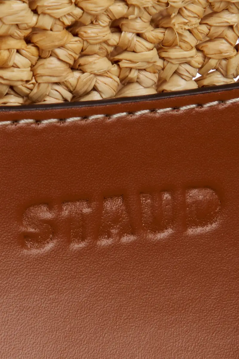 Staud Harlow Raffia Shoulder Bag | Thumbnail 6 Staud Harlow Raffia Shoulder Bag | Thumbnail 6