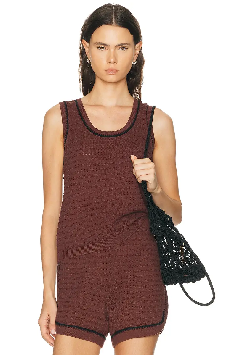 Varley Gideon Knit Tank Top | Thumbnail 6 Varley Gideon Knit Tank Top | Thumbnail 6