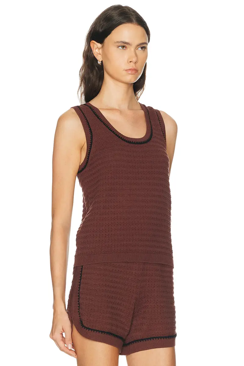 Varley Gideon Knit Tank Top | Thumbnail 7 Varley Gideon Knit Tank Top | Thumbnail 7