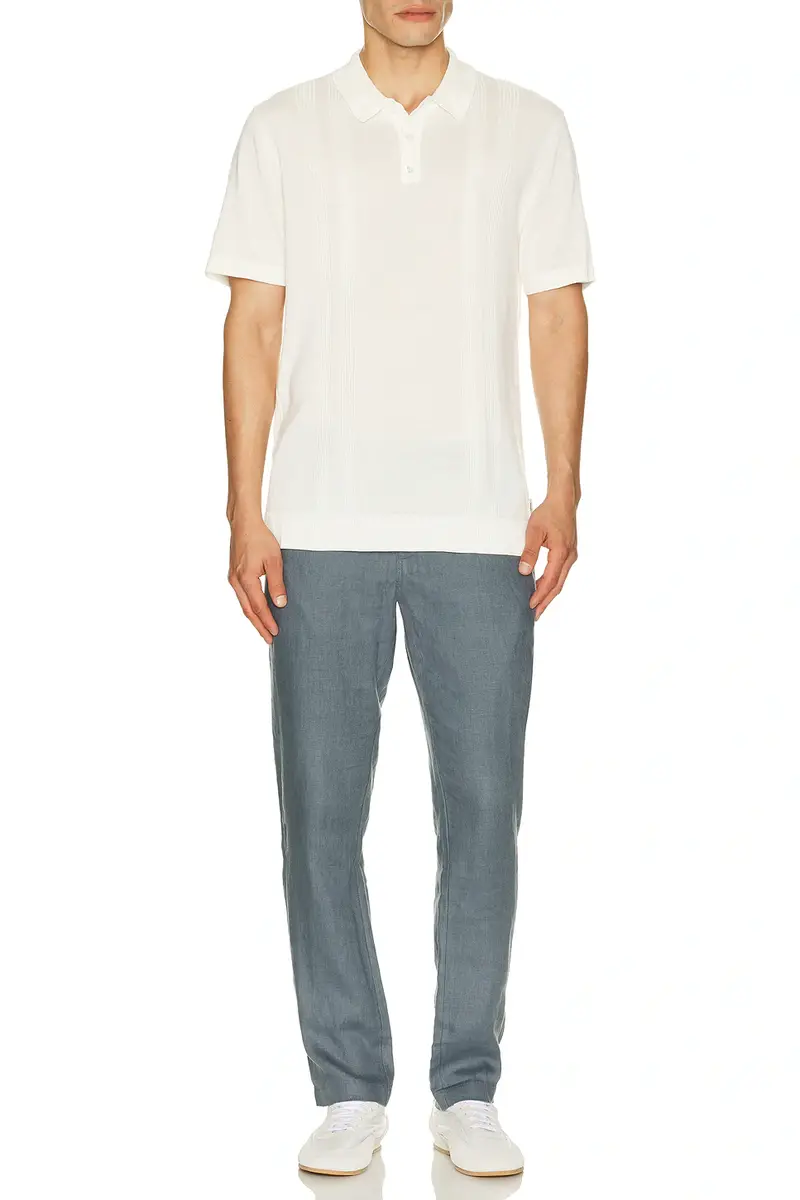 Onia Silk Ribbed Knit Polo Shirt | Thumbnail 7 Onia Silk Ribbed Knit Polo Shirt | Thumbnail 7