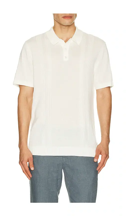Onia Silk Ribbed Knit Polo Shirt | Thumbnail 9 Onia Silk Ribbed Knit Polo Shirt | Thumbnail 9