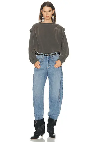 ISABEL MARANT ÉTOILE Soldy Sweatshirt | Thumbnail 4 ISABEL MARANT ÉTOILE Soldy Sweatshirt | Thumbnail 4