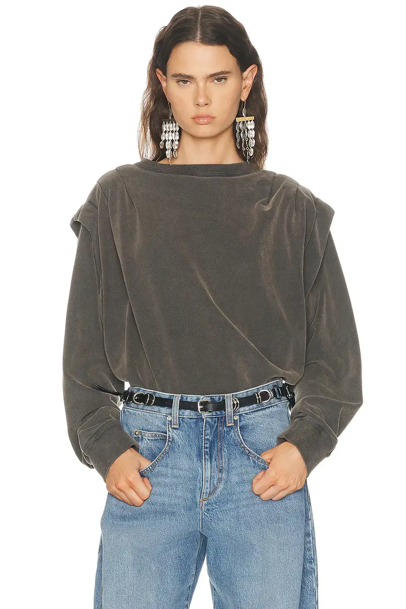 ISABEL MARANT ÉTOILE Soldy Sweatshirt | Thumbnail 6 ISABEL MARANT ÉTOILE Soldy Sweatshirt | Thumbnail 6