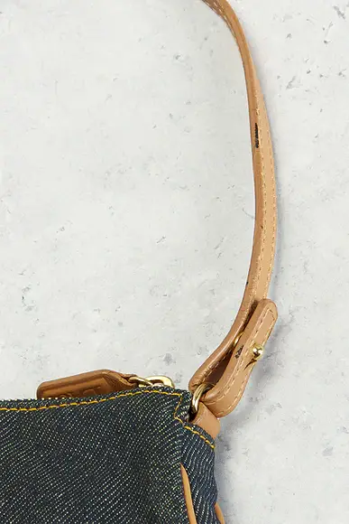 Dior Denim Pochette Saddle Bag | Thumbnail 7