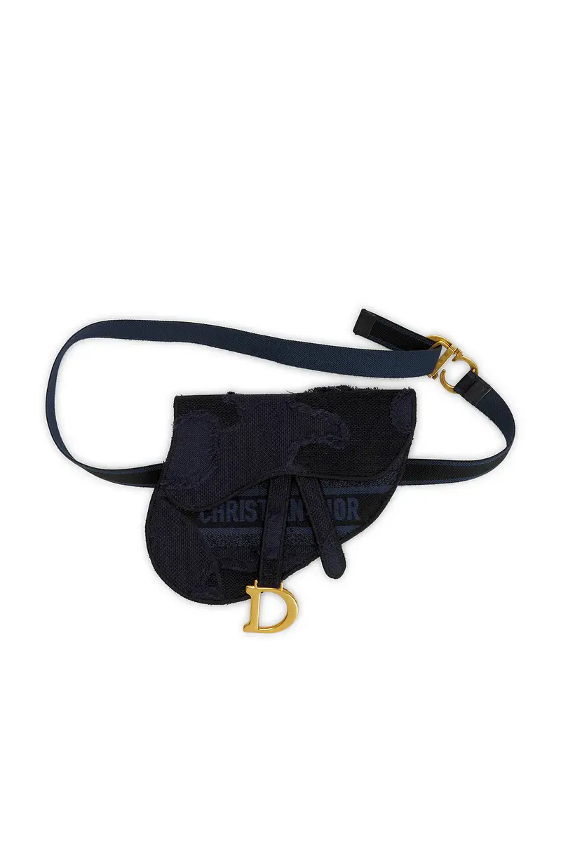 Dior Embroidered Saddle Belt Bag | Thumbnail 10 Dior Embroidered Saddle Belt Bag | Thumbnail 10
