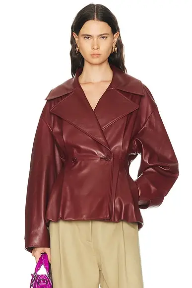 Balenciaga Folded Short Trench Coat | Image 1 Balenciaga Folded Short Trench Coat | Image 1