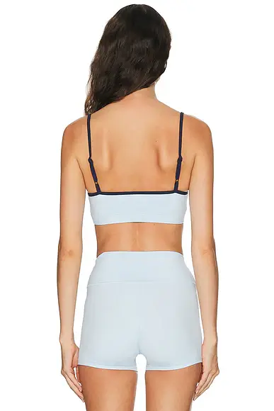 Sporty & Rich Signature Logo Sports Bra | Thumbnail 3 Sporty & Rich Signature Logo Sports Bra | Thumbnail 3