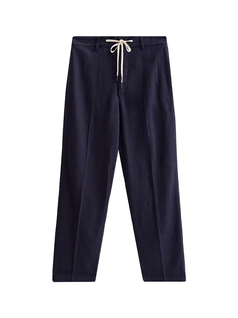 PAIGE Men's Tiano Straight-Leg Drawstring Pants - Deep Anchor - Size 40 | Image 1 PAIGE Men's Tiano Straight-Leg Drawstring Pants - Deep Anchor - Size 40 | Image 1