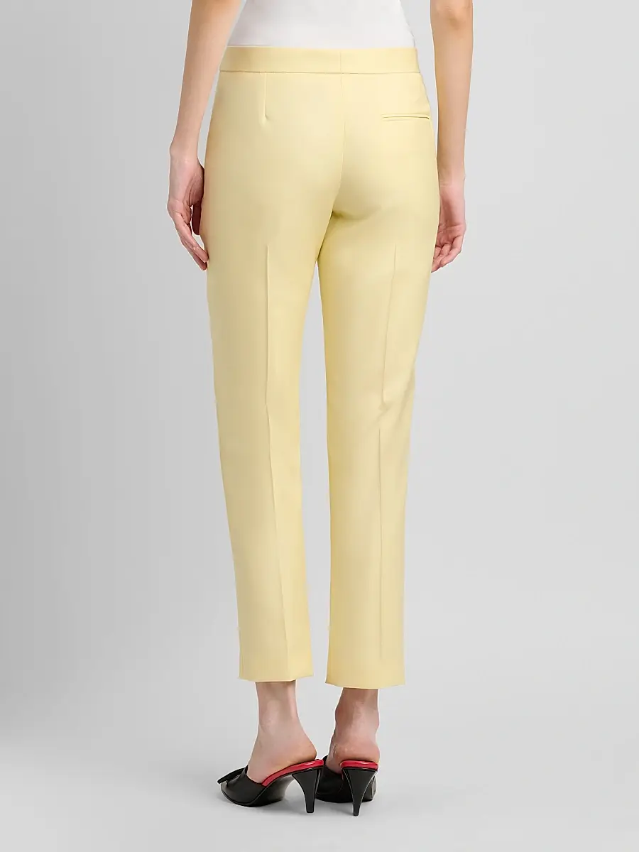 Alexander McQueen Women's Wool Cigarette Trousers | Thumbnail 5 Alexander McQueen Women's Wool Cigarette Trousers | Thumbnail 5