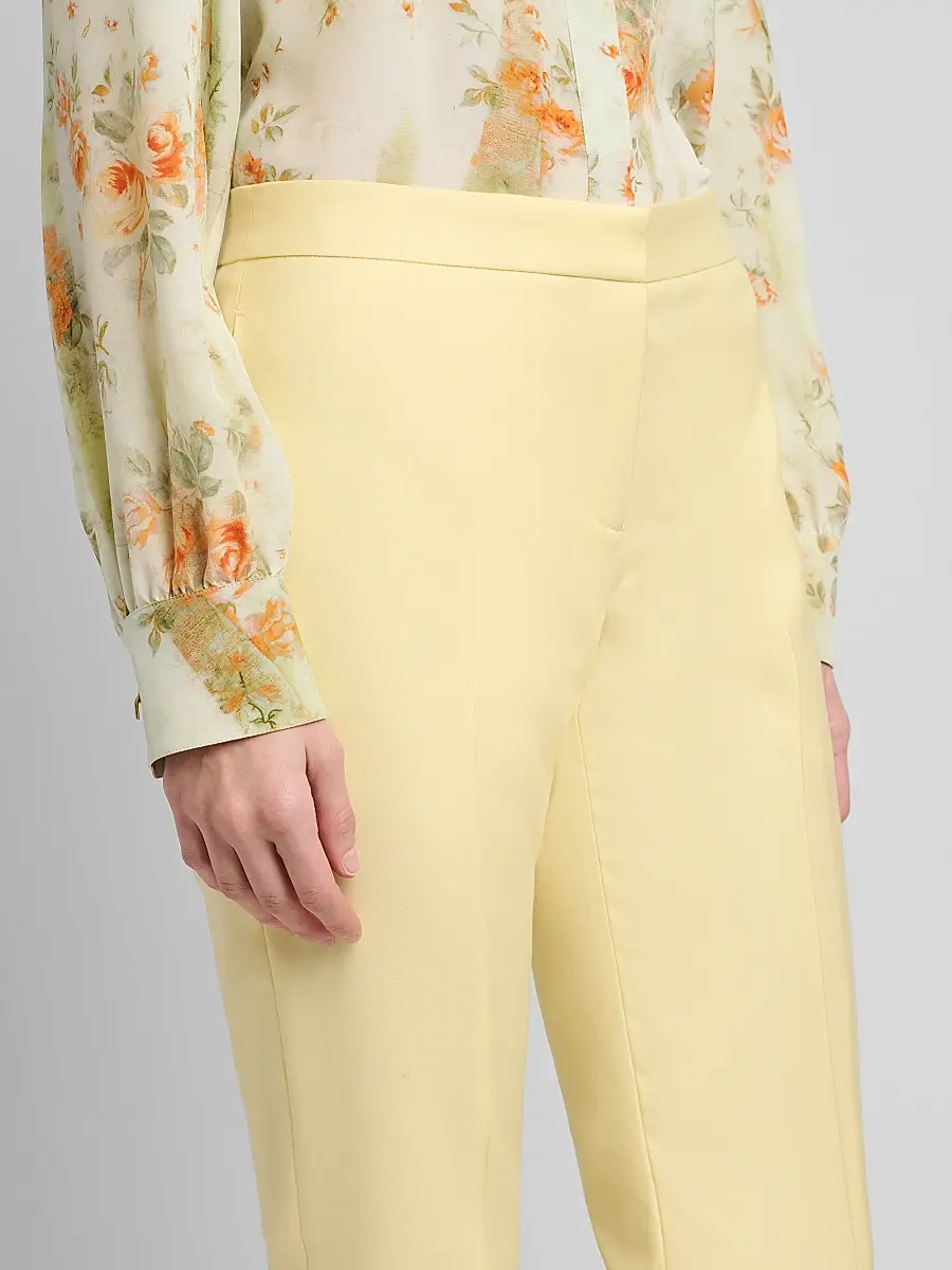 Alexander McQueen Women's Wool Cigarette Trousers | Thumbnail 6 Alexander McQueen Women's Wool Cigarette Trousers | Thumbnail 6