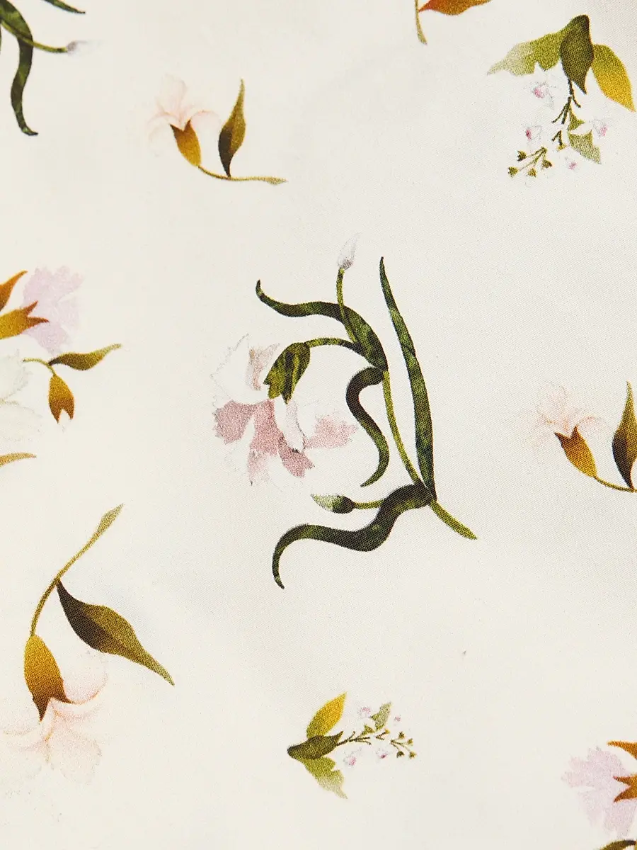 Adam Lippes Women's Charlie Floral Cotton Poplin Top | Thumbnail 7 Adam Lippes Women's Charlie Floral Cotton Poplin Top | Thumbnail 7