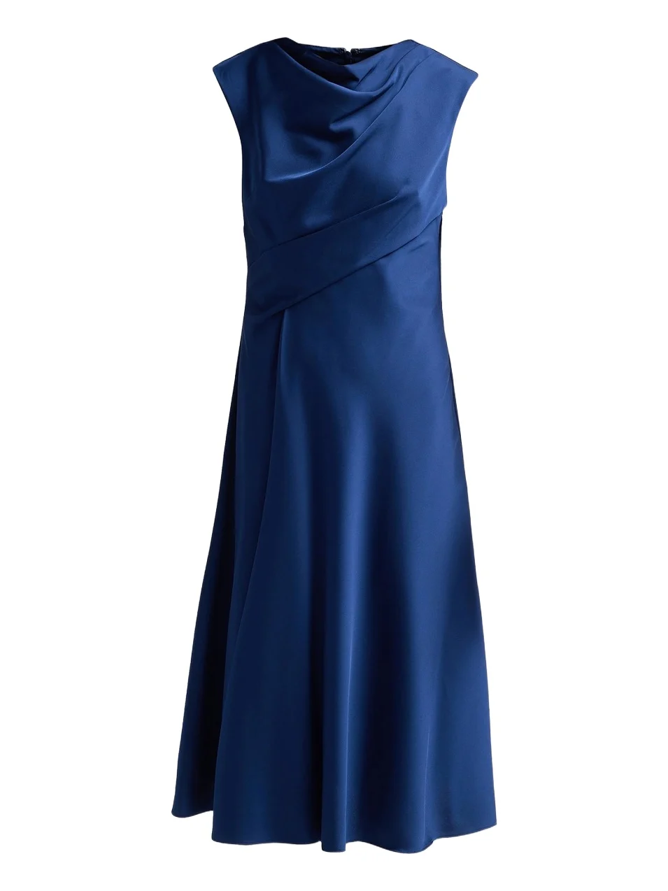 Women's Crepe Back Satin Midi Dress Women's Crepe Back Satin Midi Dress