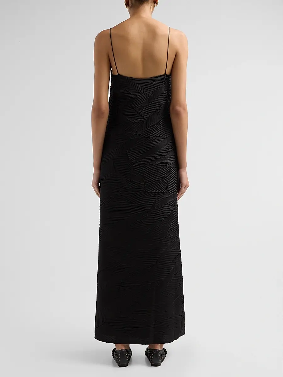 Ulla Johnson Women's Landscape Satin Maxi Dress | Thumbnail 3 Ulla Johnson Women's Landscape Satin Maxi Dress | Thumbnail 3
