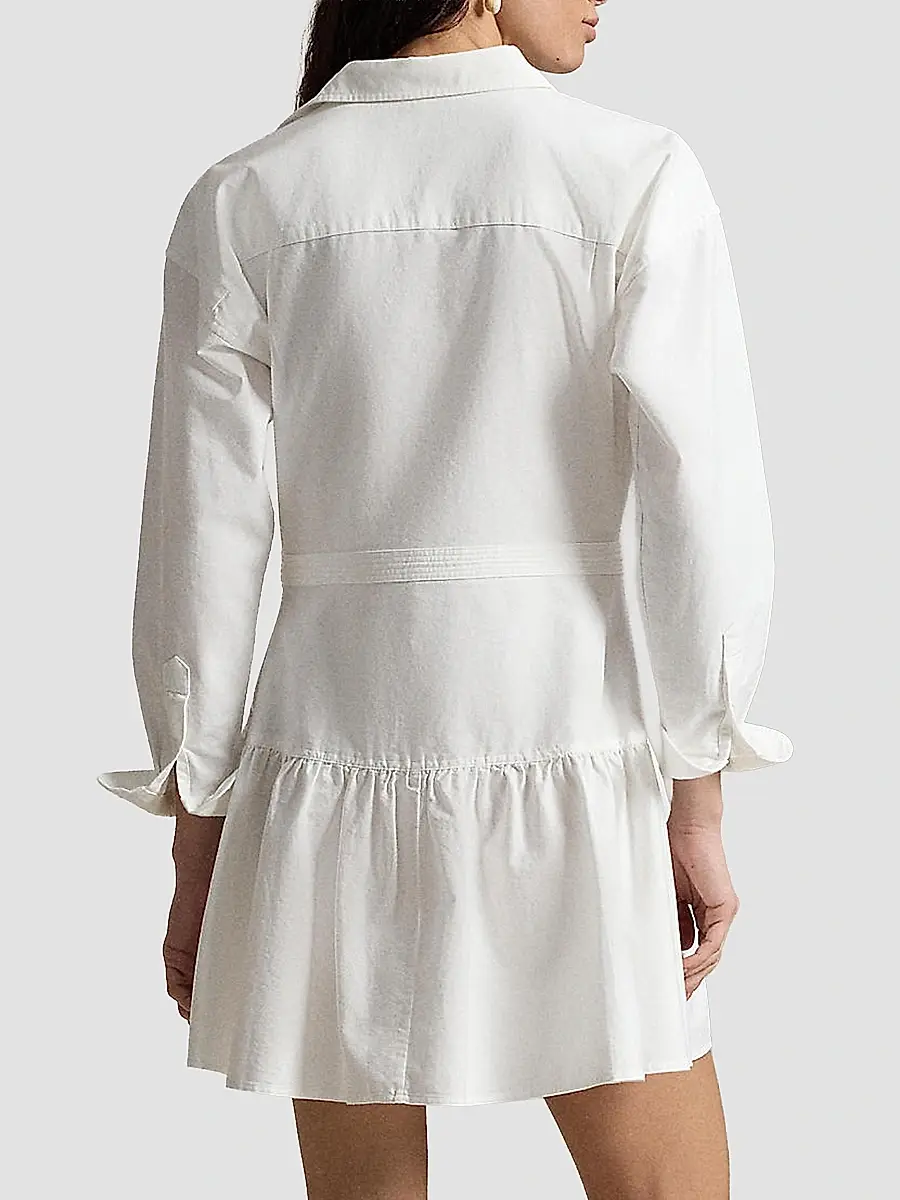 Polo Ralph Lauren Women's Oxford Mini Shirtdress | Thumbnail 2 Polo Ralph Lauren Women's Oxford Mini Shirtdress | Thumbnail 2