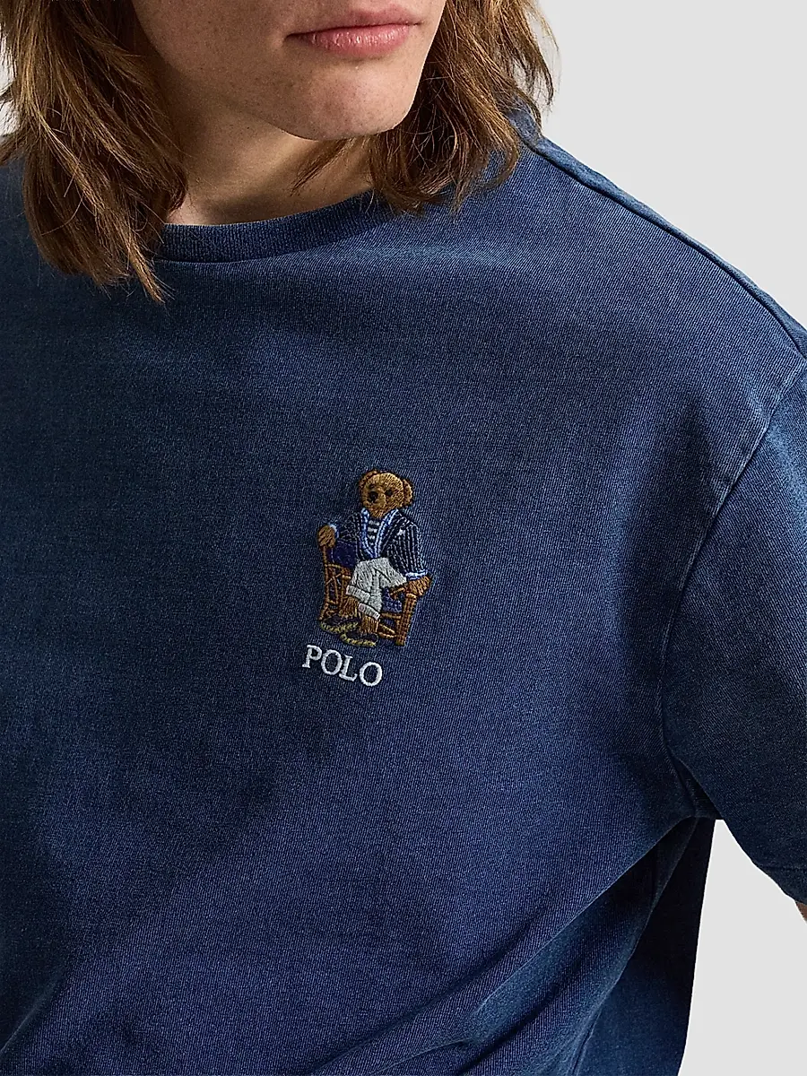 Polo Ralph Lauren Men's Classic-Fit Polo Bear T-Shirt | Thumbnail 5 Polo Ralph Lauren Men's Classic-Fit Polo Bear T-Shirt | Thumbnail 5