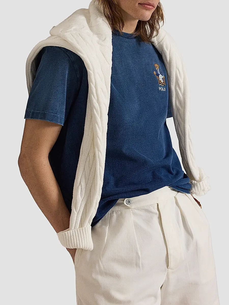 Polo Ralph Lauren Men's Classic-Fit Polo Bear T-Shirt | Thumbnail 6 Polo Ralph Lauren Men's Classic-Fit Polo Bear T-Shirt | Thumbnail 6