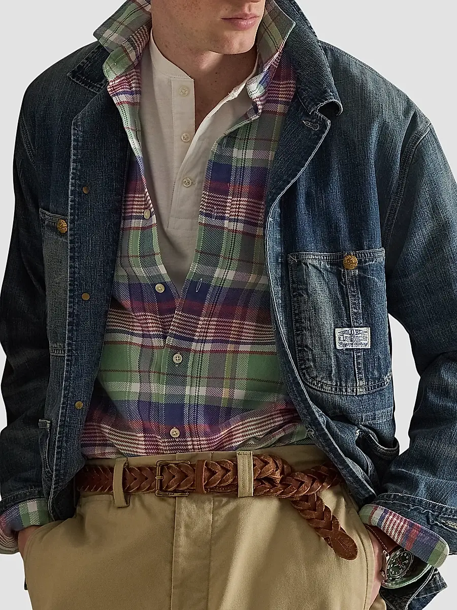 Polo Ralph Lauren Men's Classic-Fit Plaid Flannel Shirt | Thumbnail 6 Polo Ralph Lauren Men's Classic-Fit Plaid Flannel Shirt | Thumbnail 6