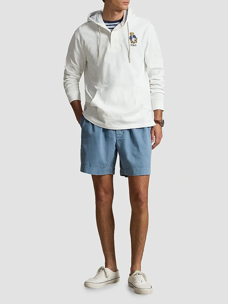 Polo Ralph Lauren Men's Polo Bear Cotton Hoodie | Thumbnail 2 Polo Ralph Lauren Men's Polo Bear Cotton Hoodie | Thumbnail 2