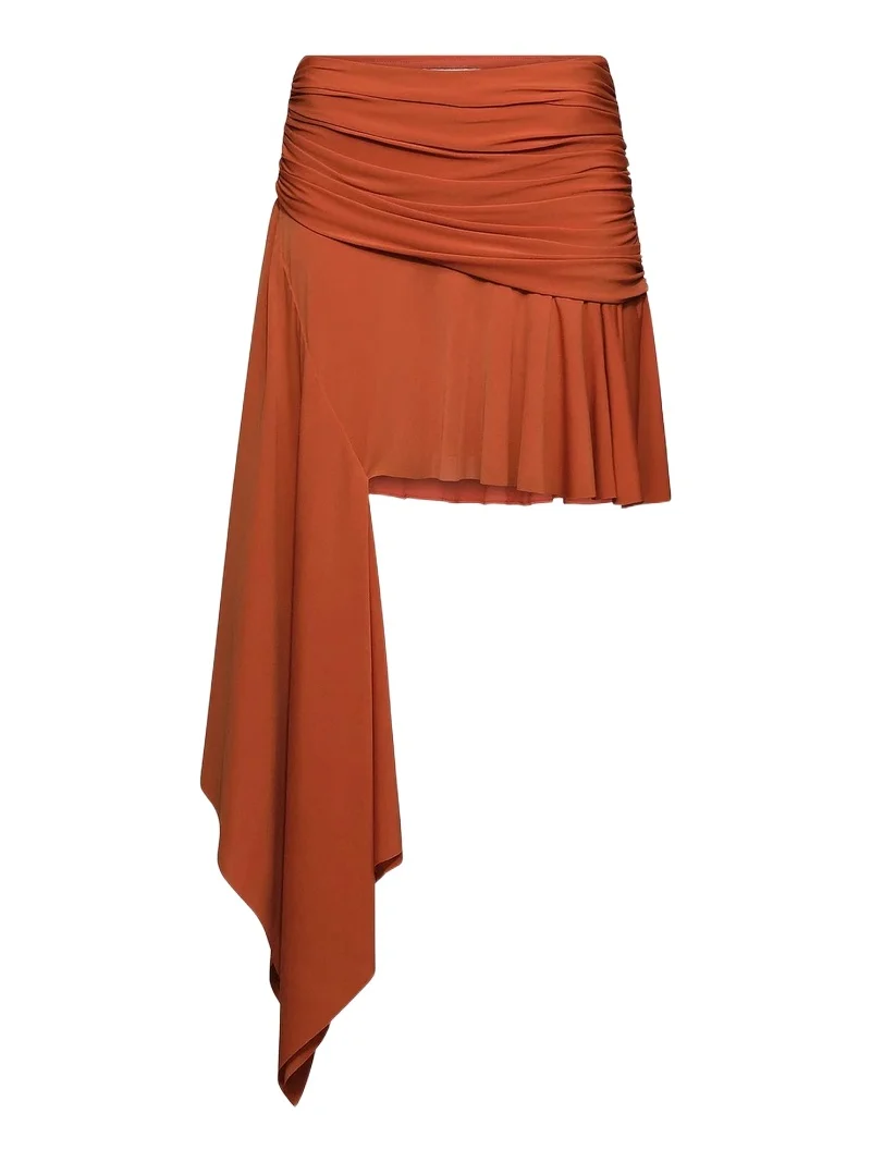 Et Ochs Women's Emerson Side Drape Miniskirt