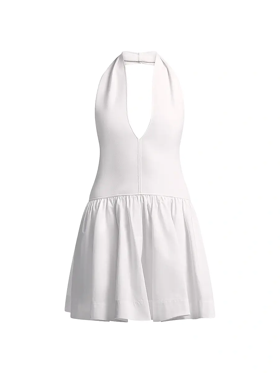 BCBGMAXAZRIA Women's Perle Halter Mini Dress | Image 1 BCBGMAXAZRIA Women's Perle Halter Mini Dress | Image 1