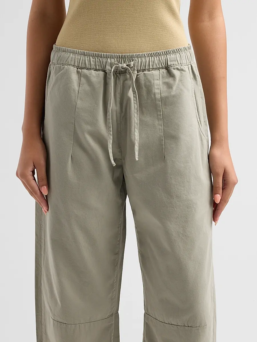 Le Jean Women's Mara Cotton Sateen Wide-Leg Pants | Thumbnail 5 Le Jean Women's Mara Cotton Sateen Wide-Leg Pants | Thumbnail 5