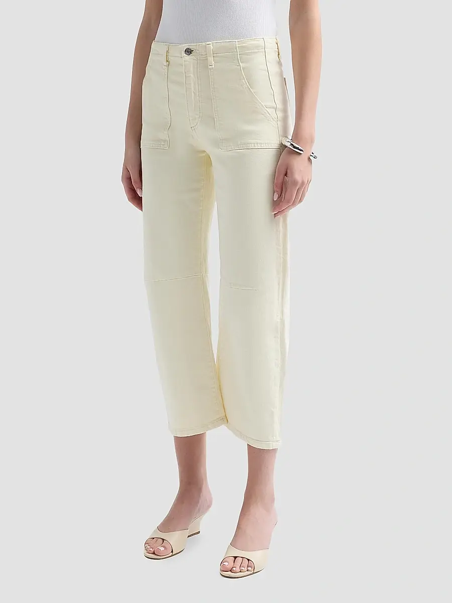 Le Jean Women's Petite Utility Soft Barrel Jeans | Thumbnail 4 Le Jean Women's Petite Utility Soft Barrel Jeans | Thumbnail 4
