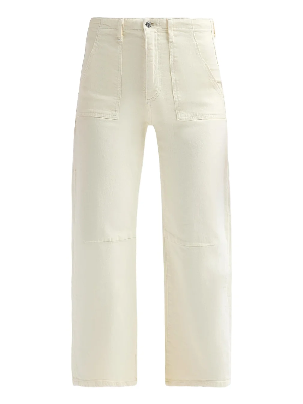 Women's Petite Utility Soft Barrel Jeans