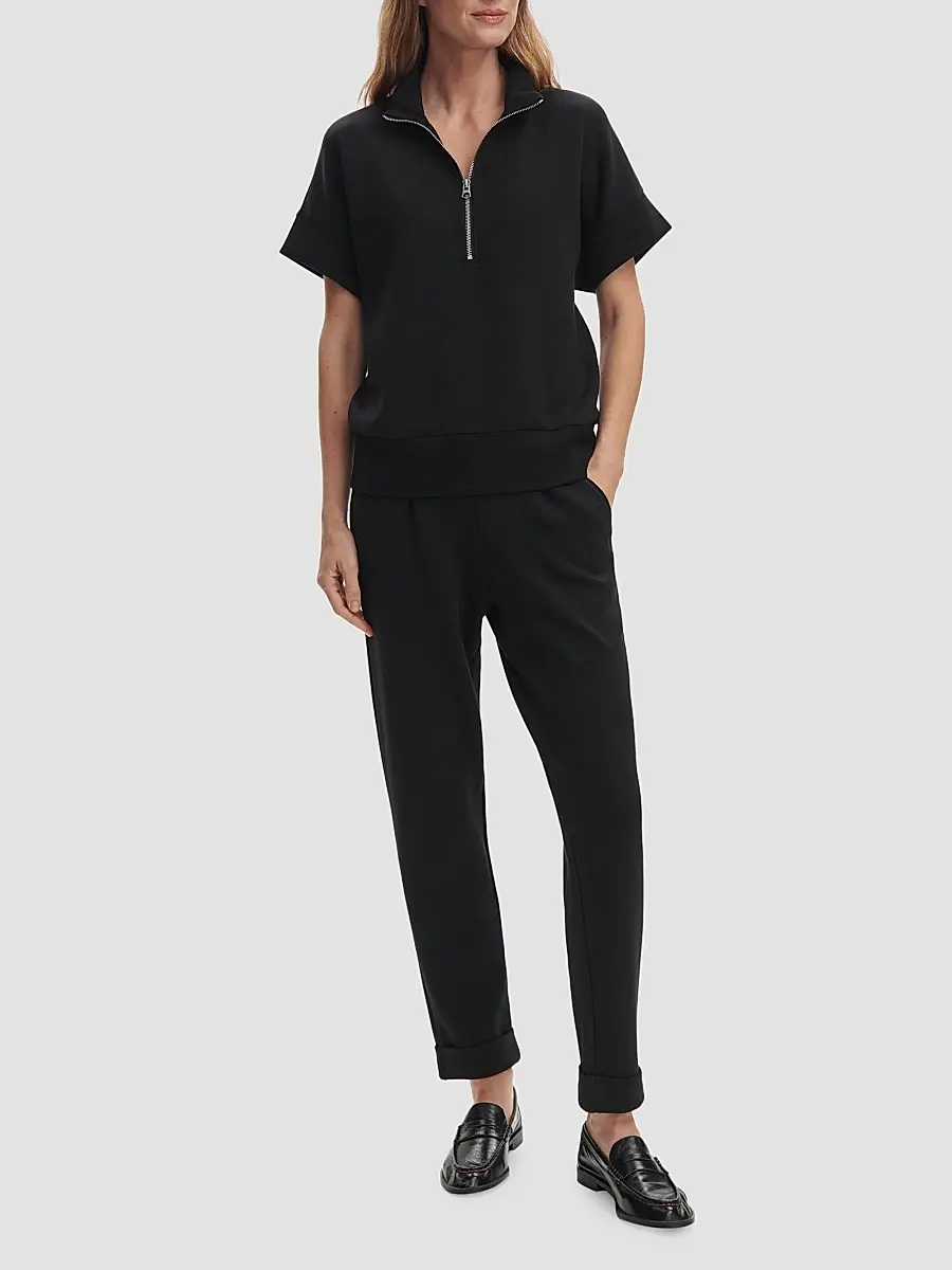 Varley Women's Ritchie Short-Sleeve Half-Zip Pullover | Thumbnail 2