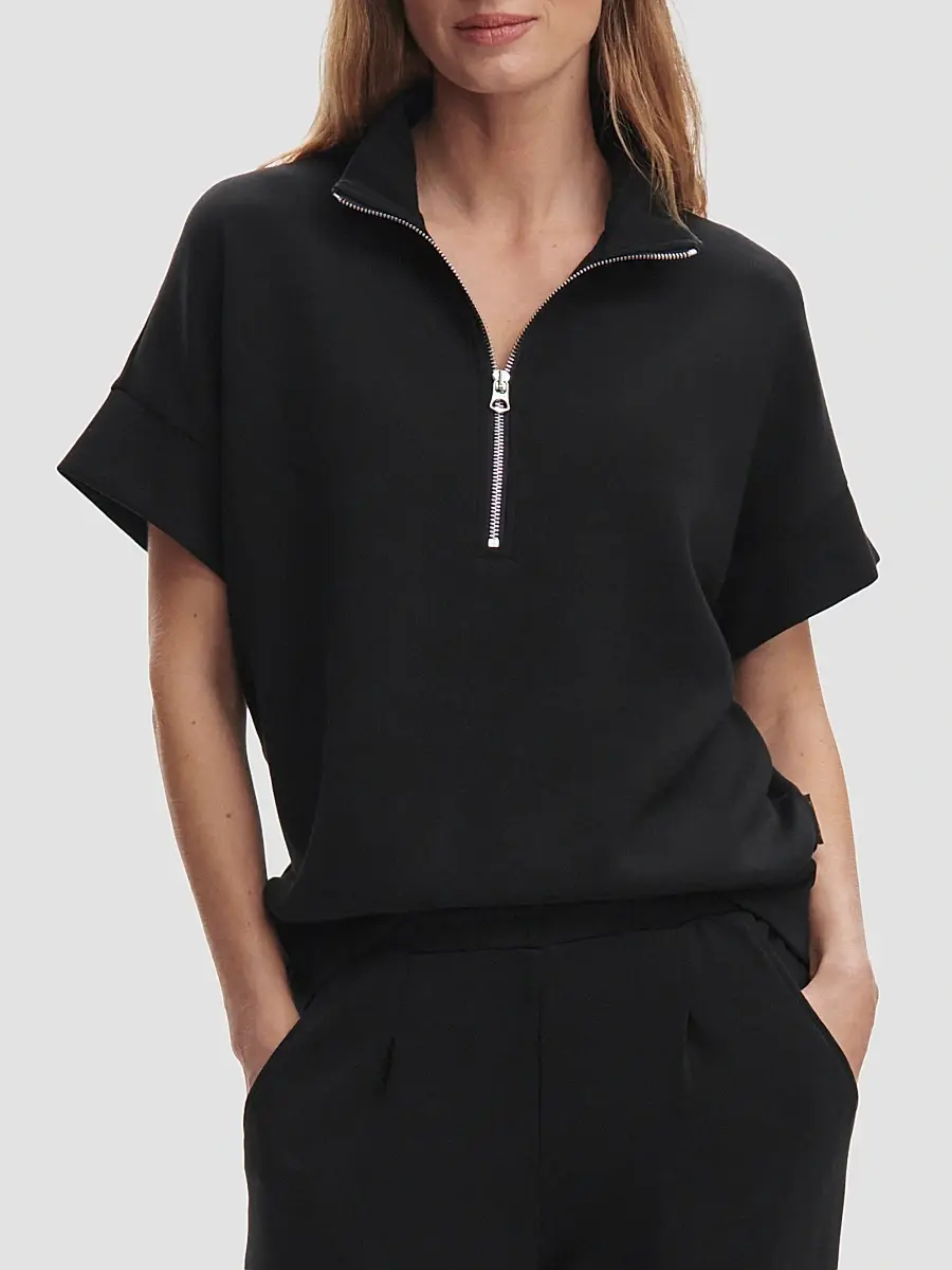 Varley Women's Ritchie Short-Sleeve Half-Zip Pullover | Thumbnail 6