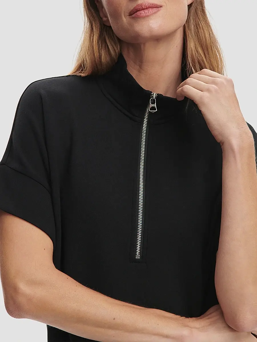 Varley Women's Ritchie Short-Sleeve Half-Zip Pullover | Thumbnail 8