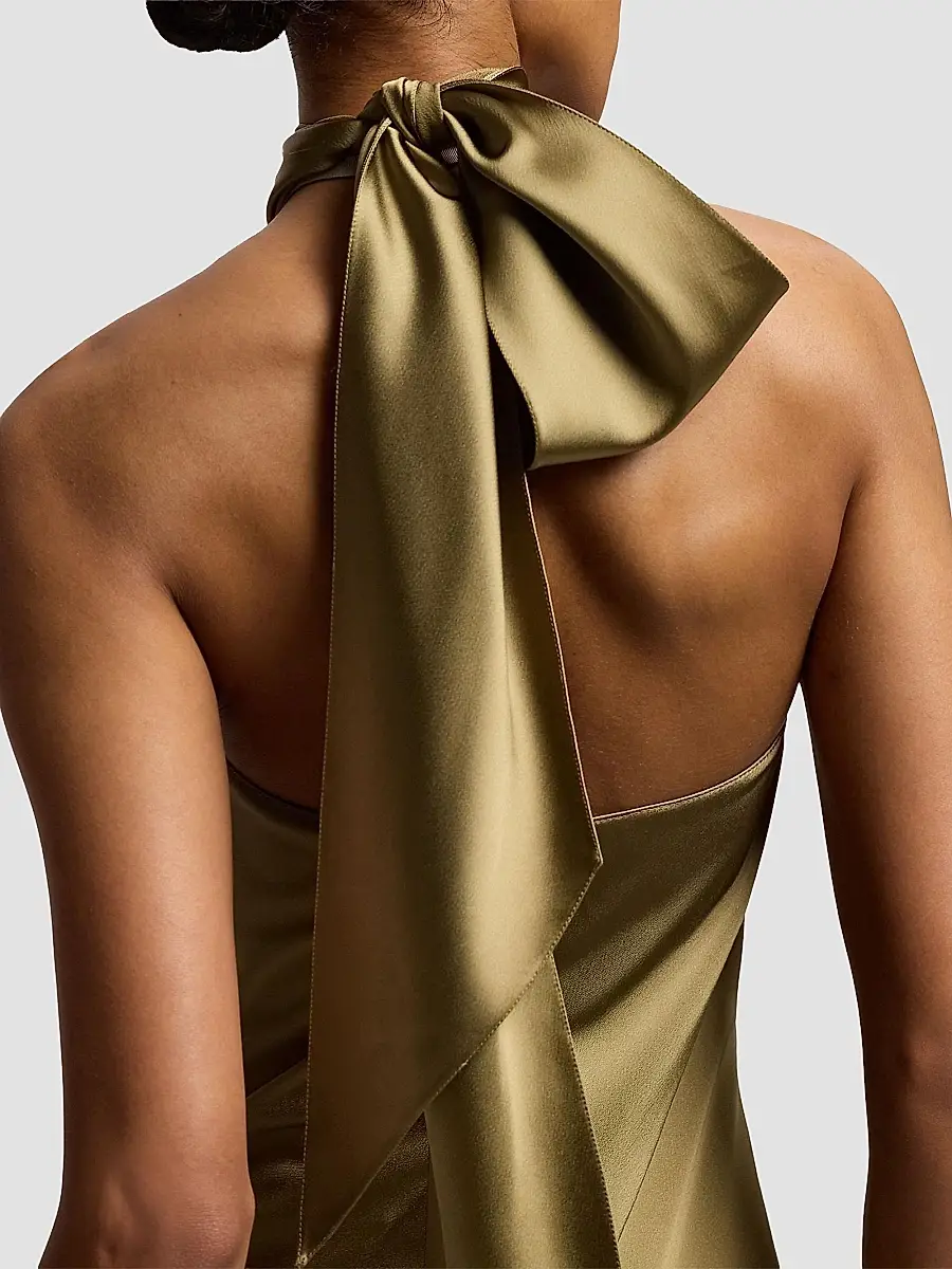 Ralph Lauren Collection Women's Chilton Satin Top | Thumbnail 5 Ralph Lauren Collection Women's Chilton Satin Top | Thumbnail 5
