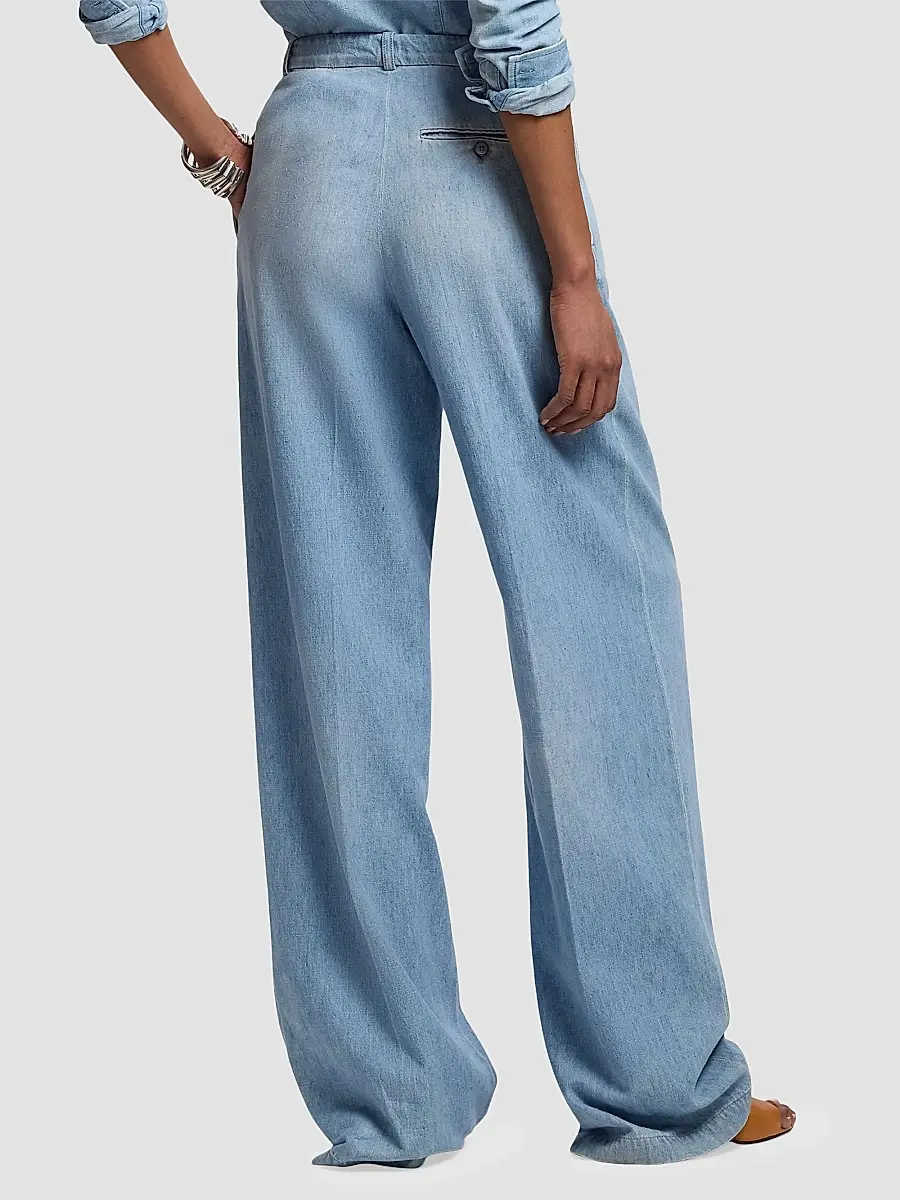 Ralph Lauren Collection Women's Livie Cotton Jeans | Thumbnail 4