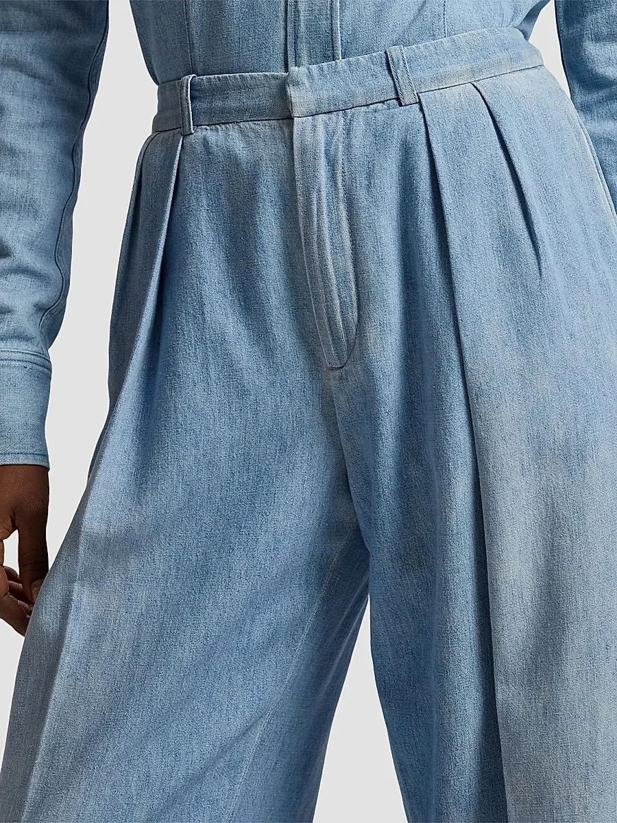 Ralph Lauren Collection Women's Livie Cotton Jeans | Thumbnail 6