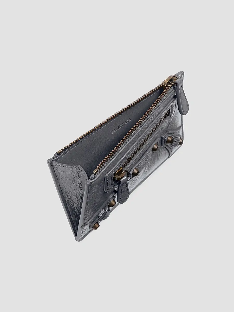 Balenciaga Women's Le City Long Coin and Card Holder - Volcanic Rock | Thumbnail 3 Balenciaga Women's Le City Long Coin and Card Holder - Volcanic Rock | Thumbnail 3