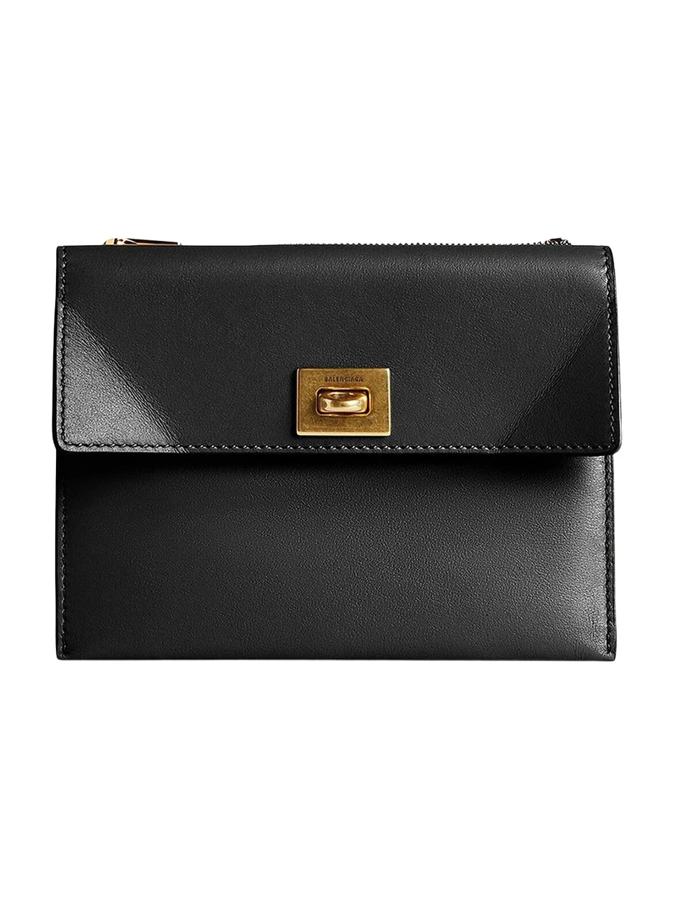Balenciaga Women's Rodeo Large Coin and Card Holder - Black