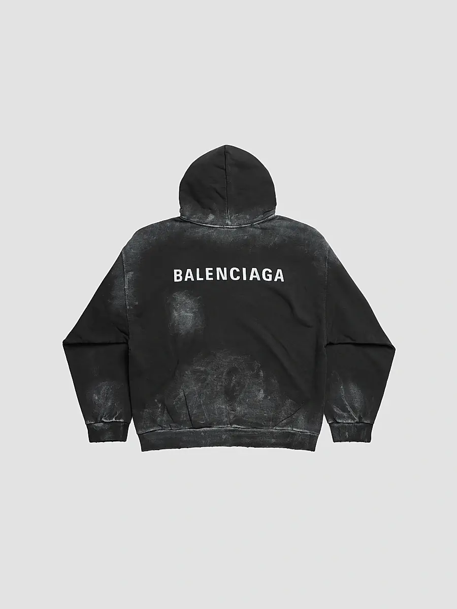 Balenciaga Men's Medium Fit Hoodie | Thumbnail 2