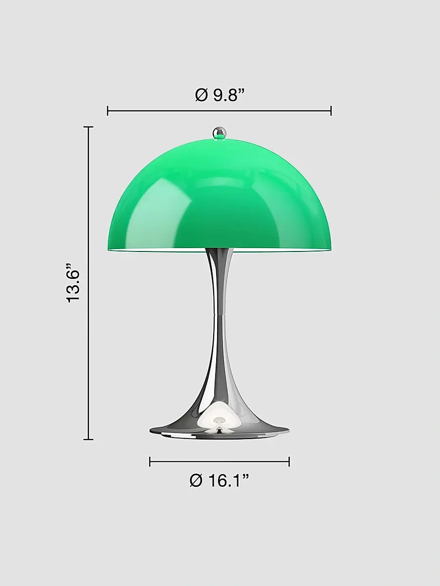 Louis Poulsen Panthella 250 Portable Original Chrome Lamp | Thumbnail 3