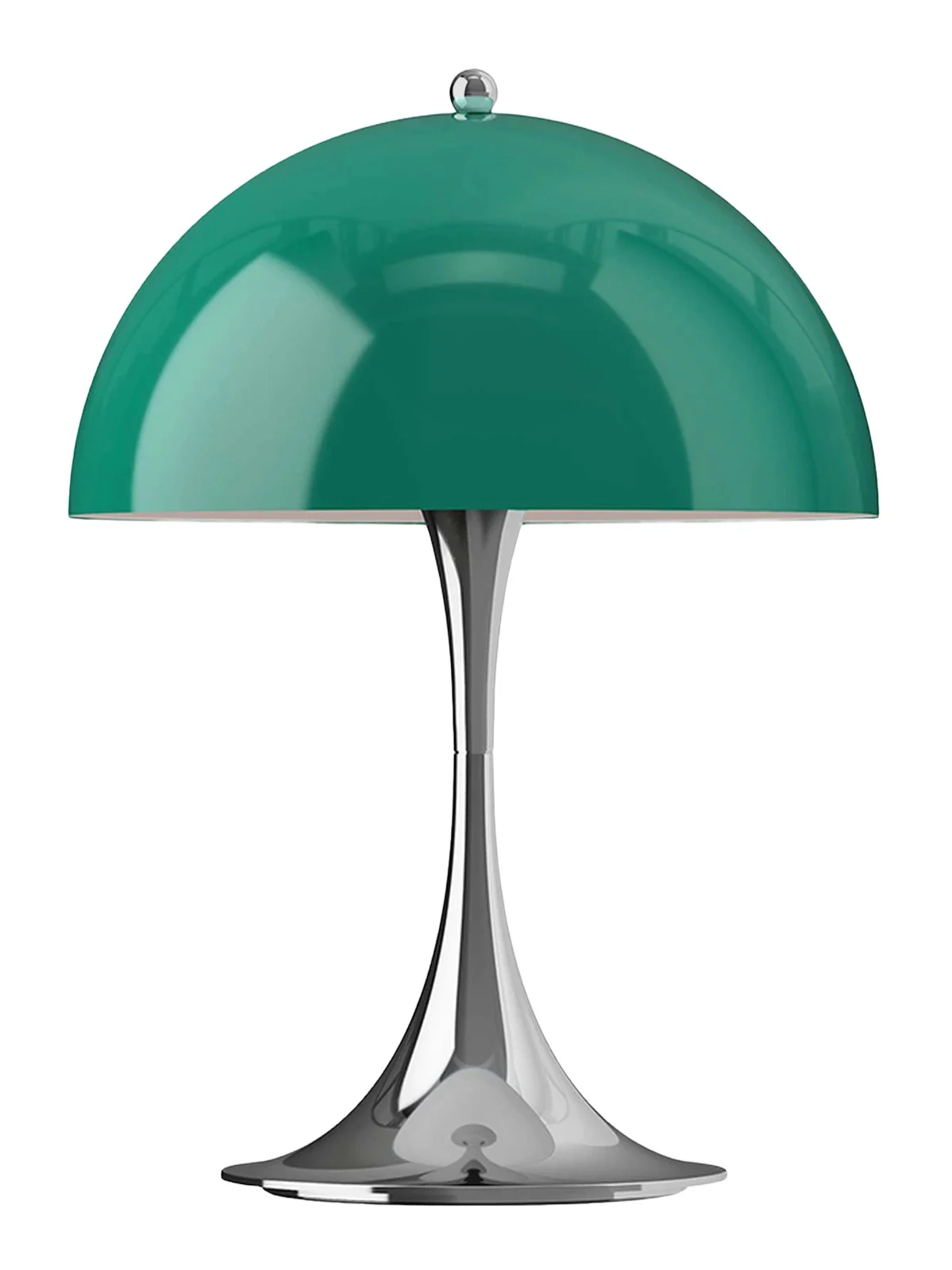 Louis Poulsen Panthella 250 Portable Original Chrome Lamp