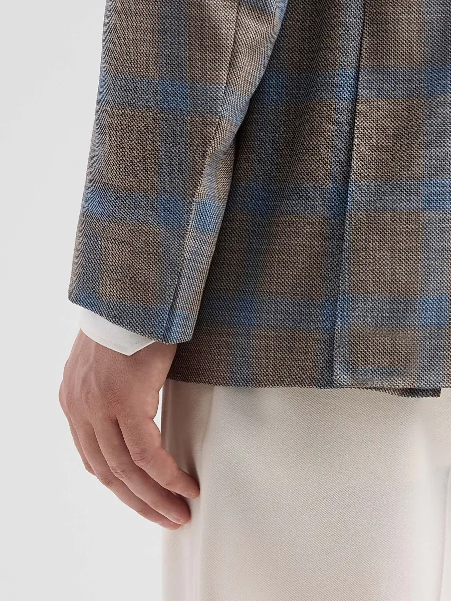 Canali Men's Plaid Wool Sport Coat | Thumbnail 8 Canali Men's Plaid Wool Sport Coat | Thumbnail 8