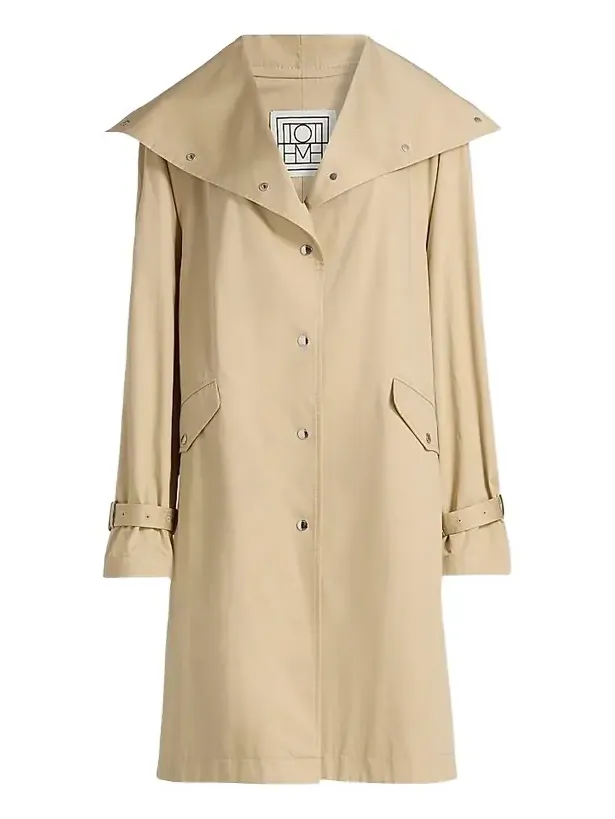 Women's Oversized Cotton Trench Coat
