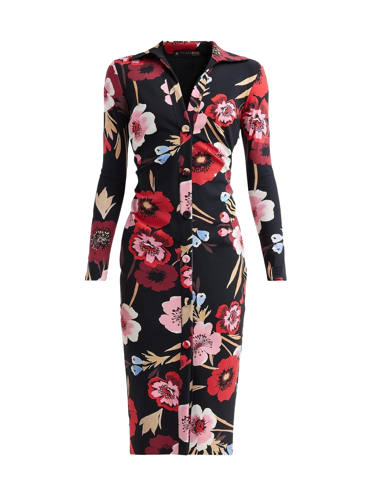 Chiara Boni La Petite Robe Women's Taima Jersey Knee-Length Shirtdress
