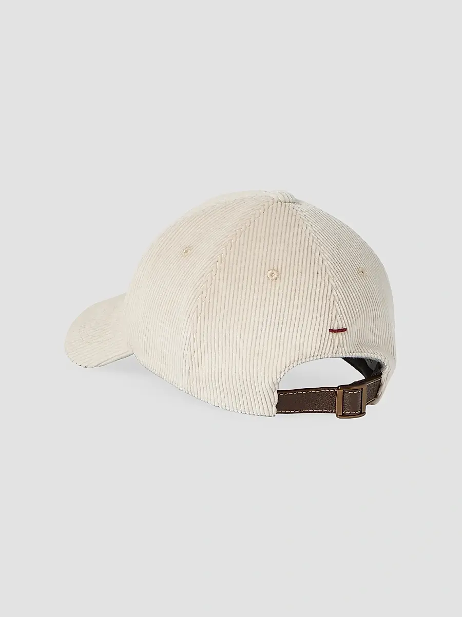 Brunello Cucinelli Men's Comfort Cotton and Cashmere Corduroy Baseball Cap | Thumbnail 2 Brunello Cucinelli Men's Comfort Cotton and Cashmere Corduroy Baseball Cap | Thumbnail 2